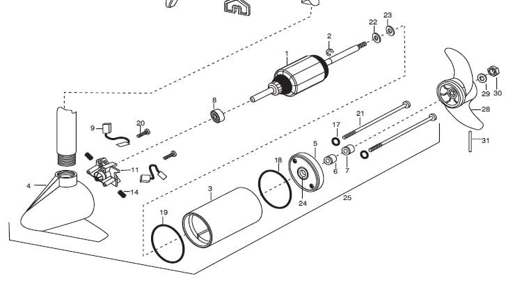 minn kota 70 lb trolling motor 24 volt wiring diagram