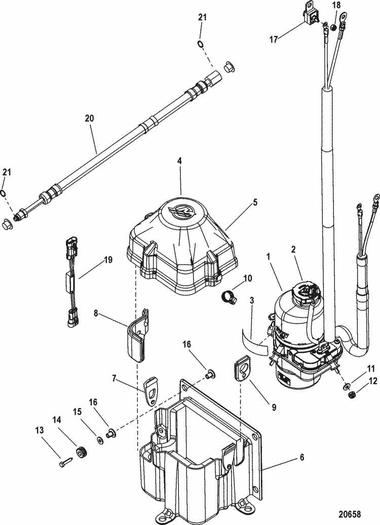 minn kota steering cable diagram