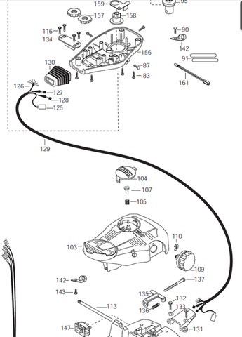 minn kota steering cable diagram