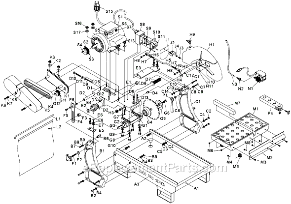 mk 101 tile saw wiring diagram