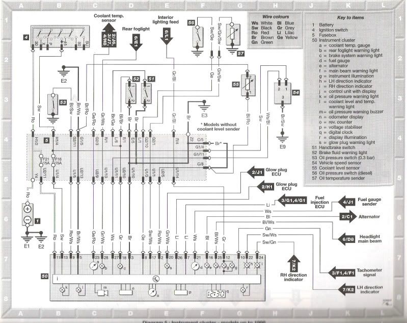 mk4 tdi coolant glow plug wiring diagram