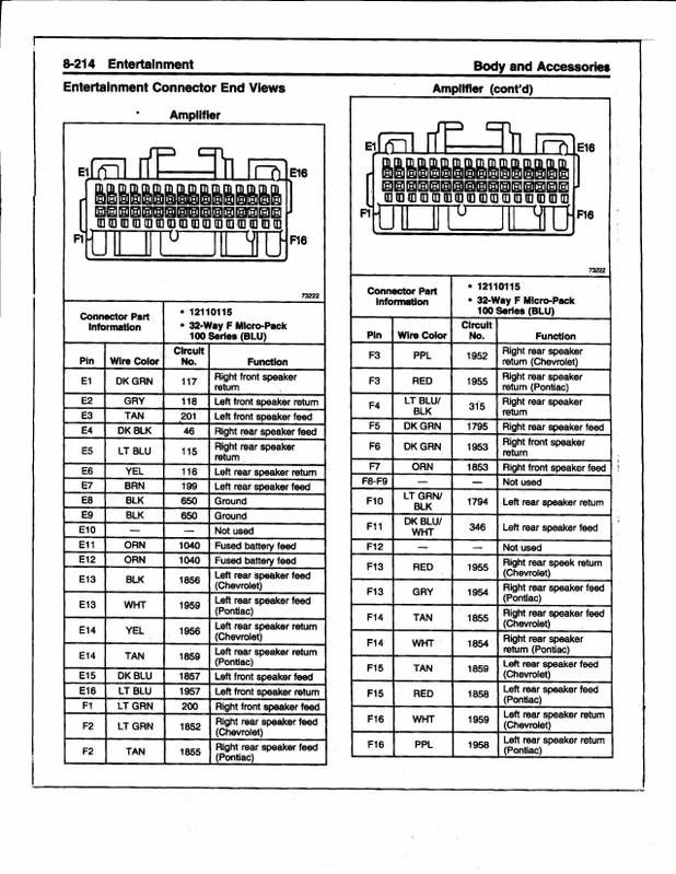 Monsoon Stereo Wiring Diagram Pontiac