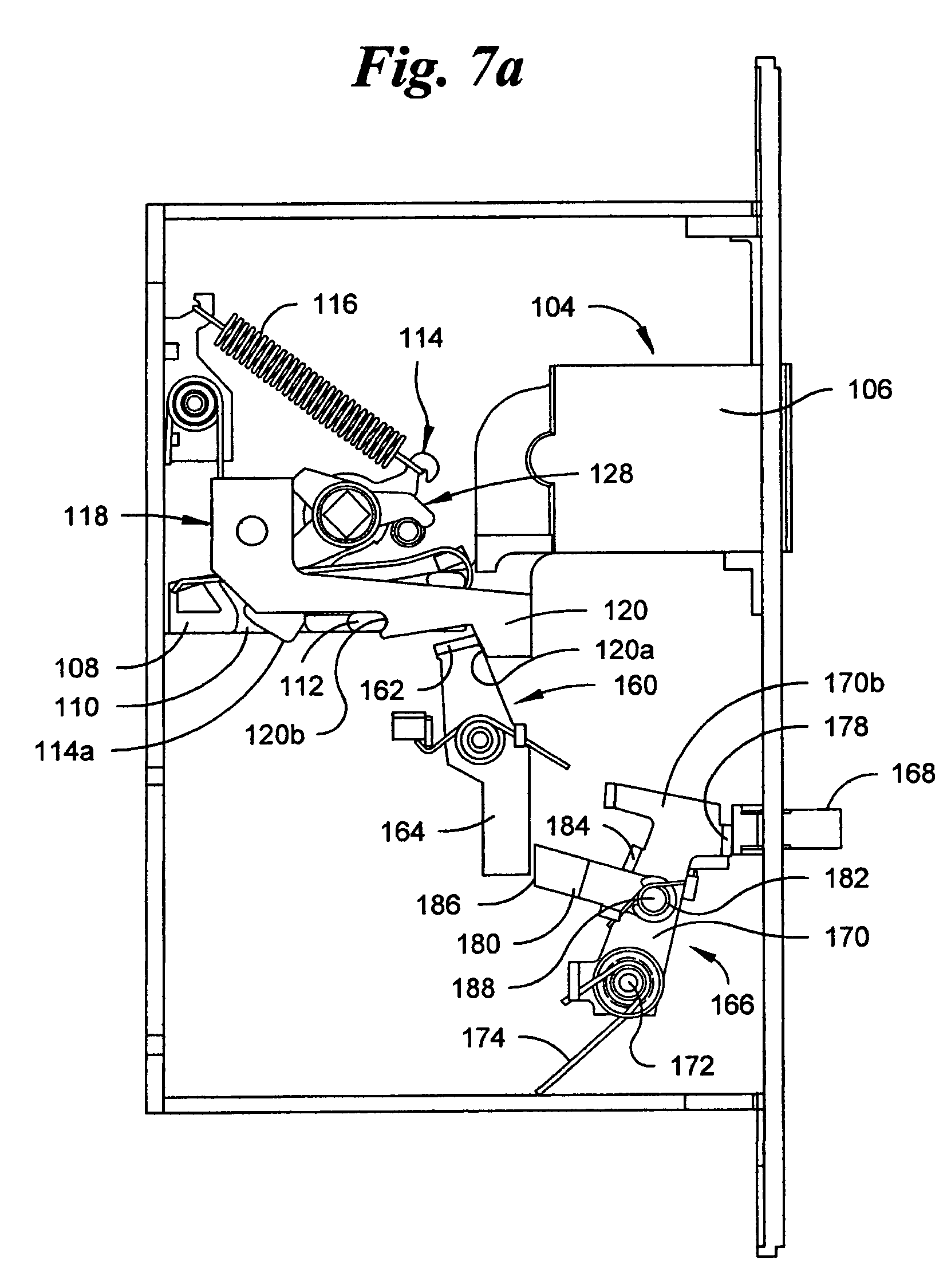 mortise lock parts diagram