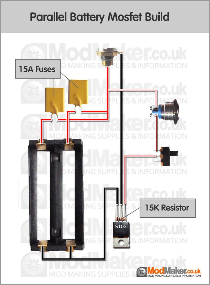 mosfet mod with voltmeter wiring diagram