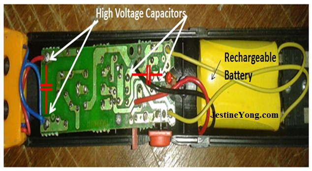 mosquito bat output voltage