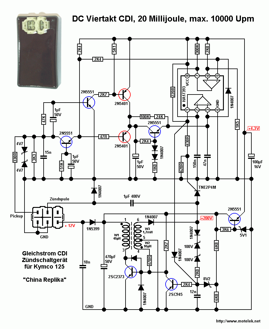 Motorbike Cdi Wiring Diagram