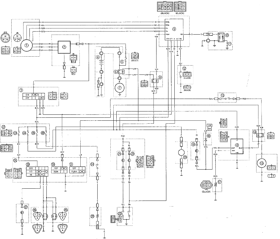motorbike cdi wiring diagram