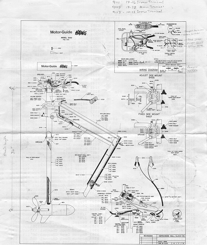 motorguide 24 volt trolling motor wiring diagram