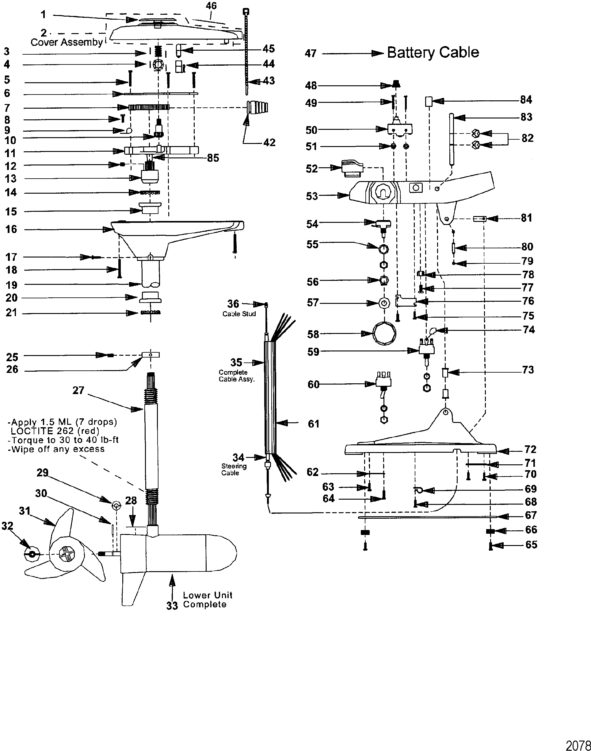 Evinrude Trolling Motor Wiring Diagram