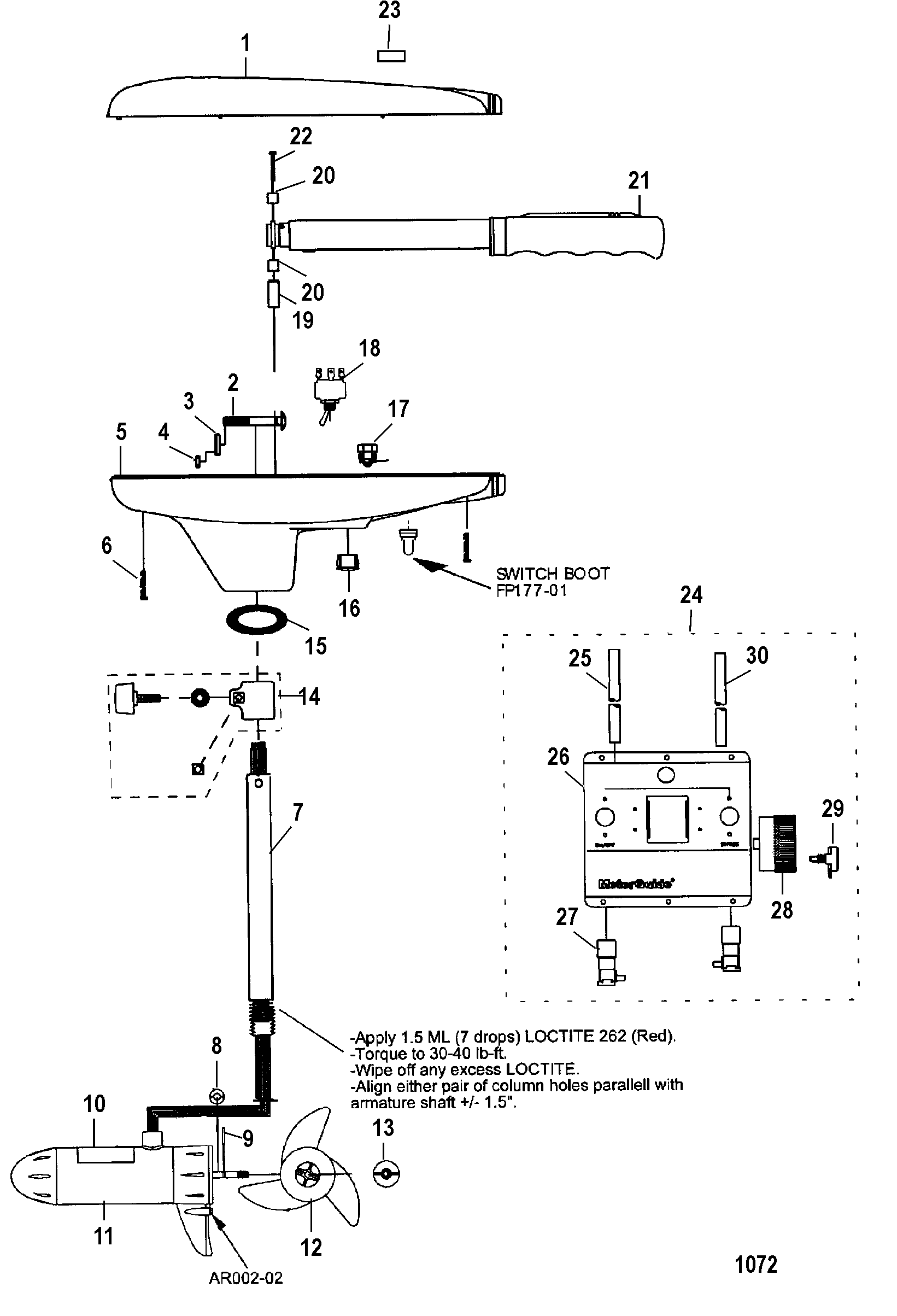 Trolling Motor Speed Control Schematic