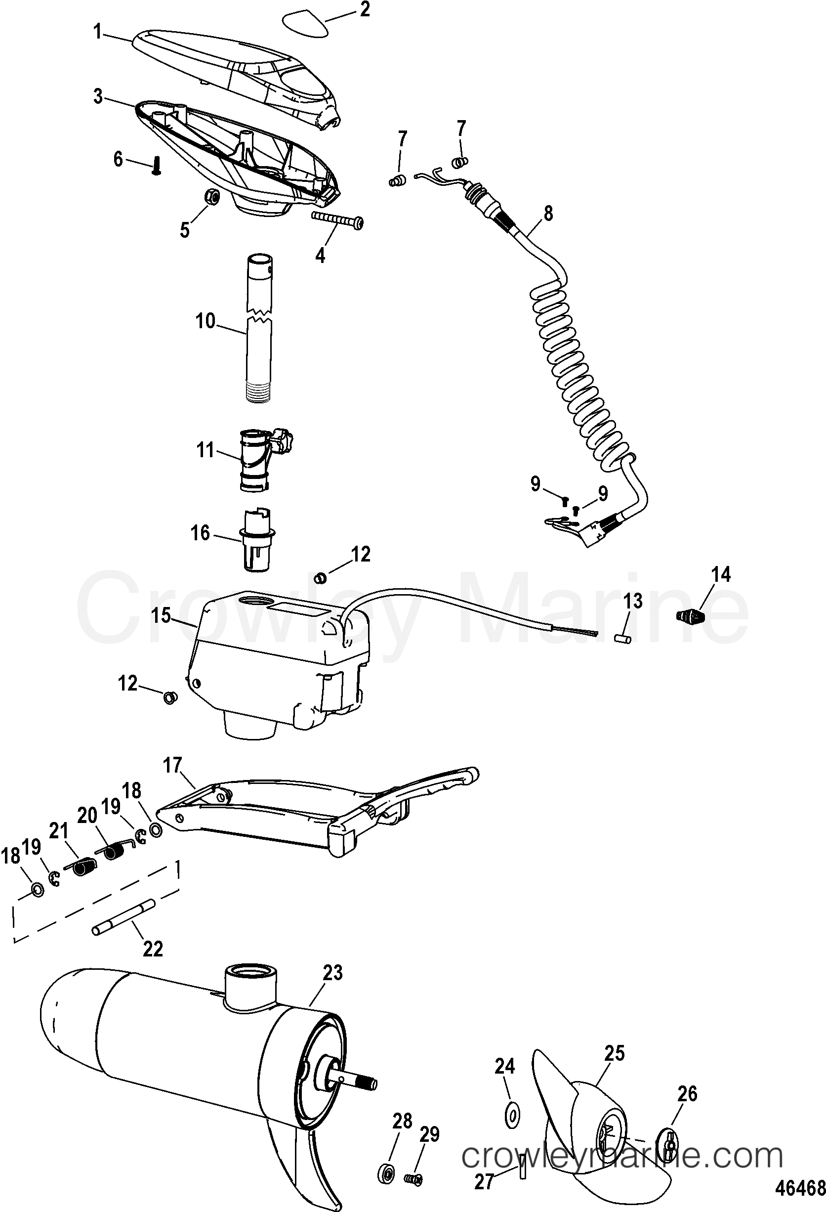 motorguide fw40db wiring diagram