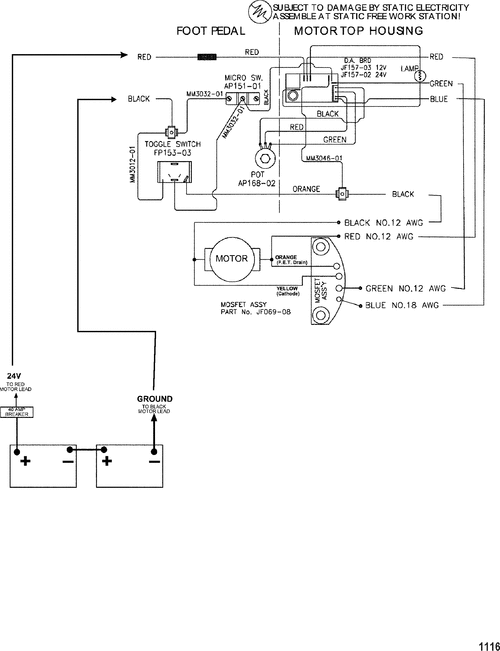 motorguide trolling motor model 750 wiring diagram