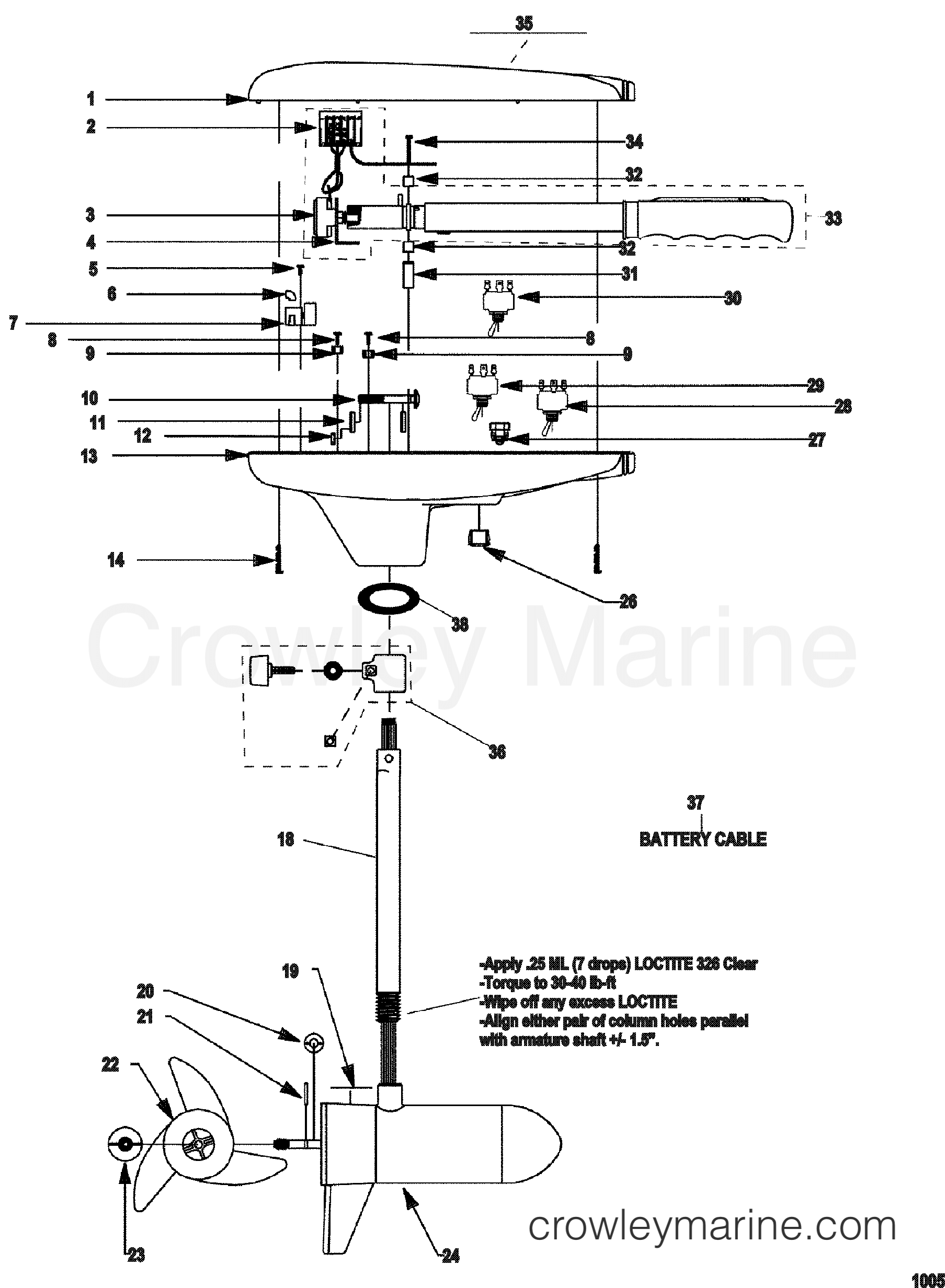 motorguide trolling motor model 750 wiring diagram