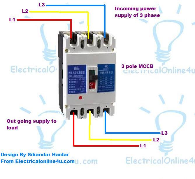 motorized mccb wiring diagram