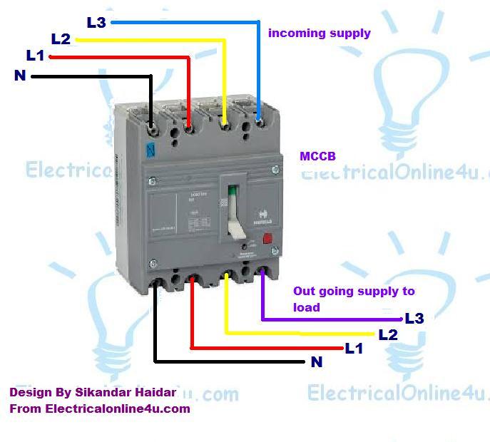 motorized mccb wiring diagram