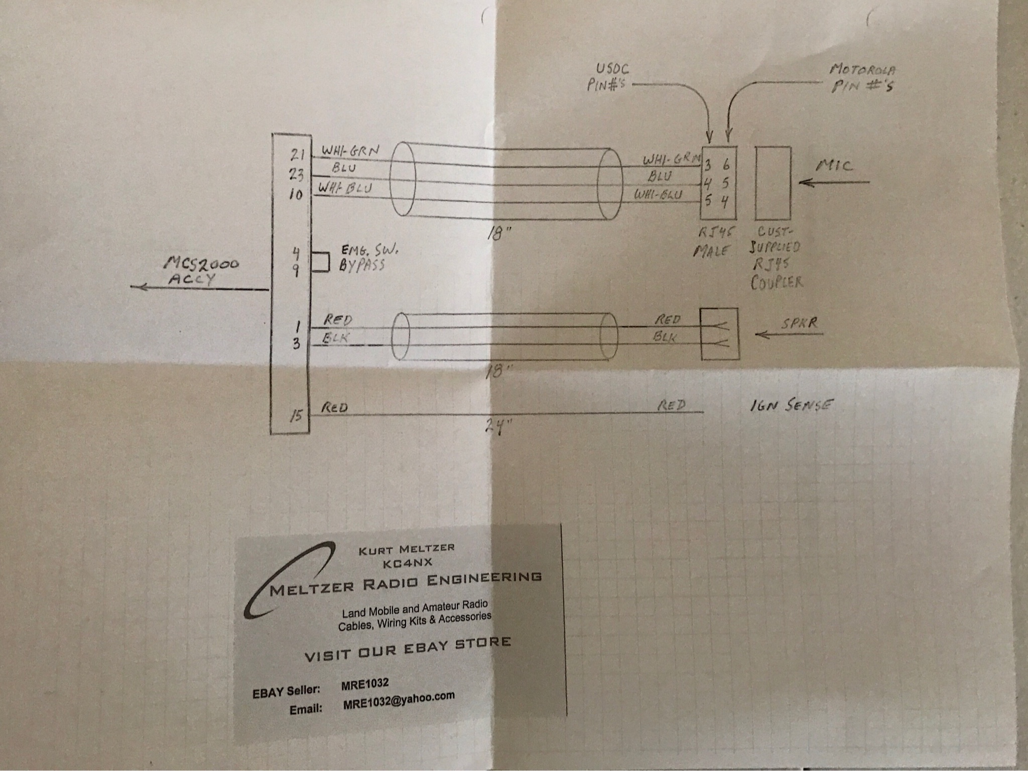 motorola model no. hsn4038a wiring diagram