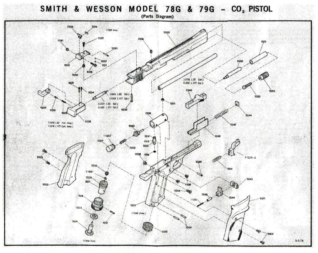 m&p shield parts diagram