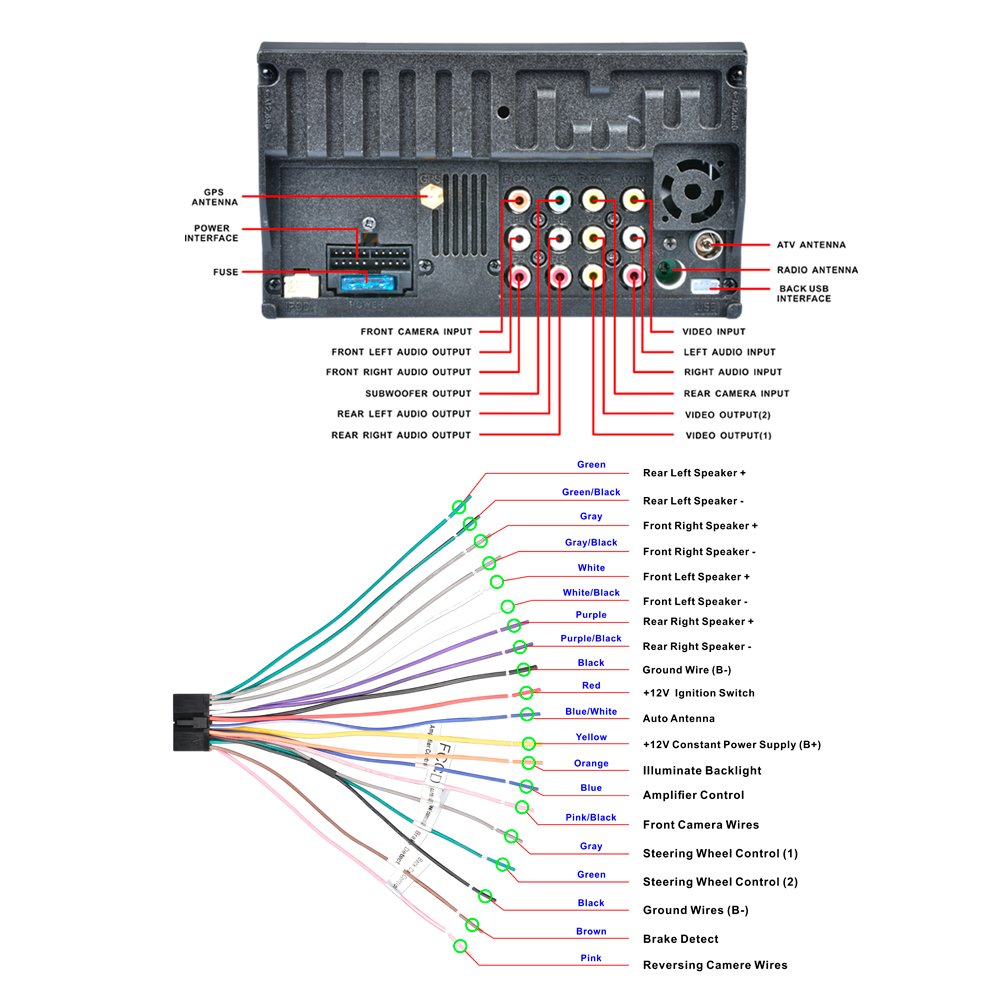 mp5 video wiring diagram