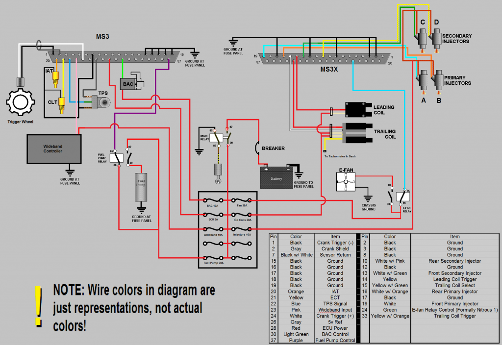 Ms3x Ls Sequential Wiring Diagram