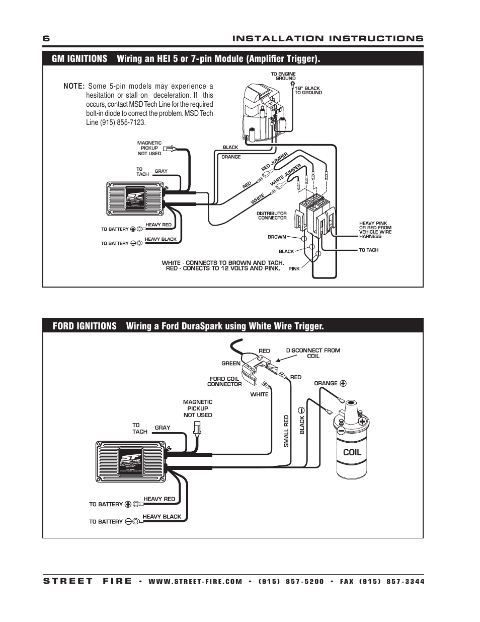 msd 6631 wiring diagram