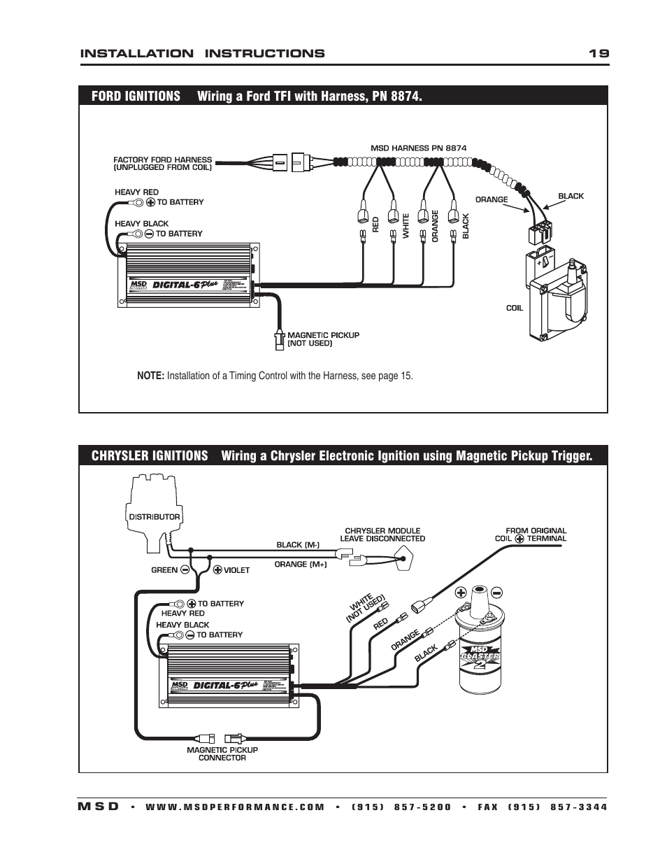 msd 6al digital wiring diagram