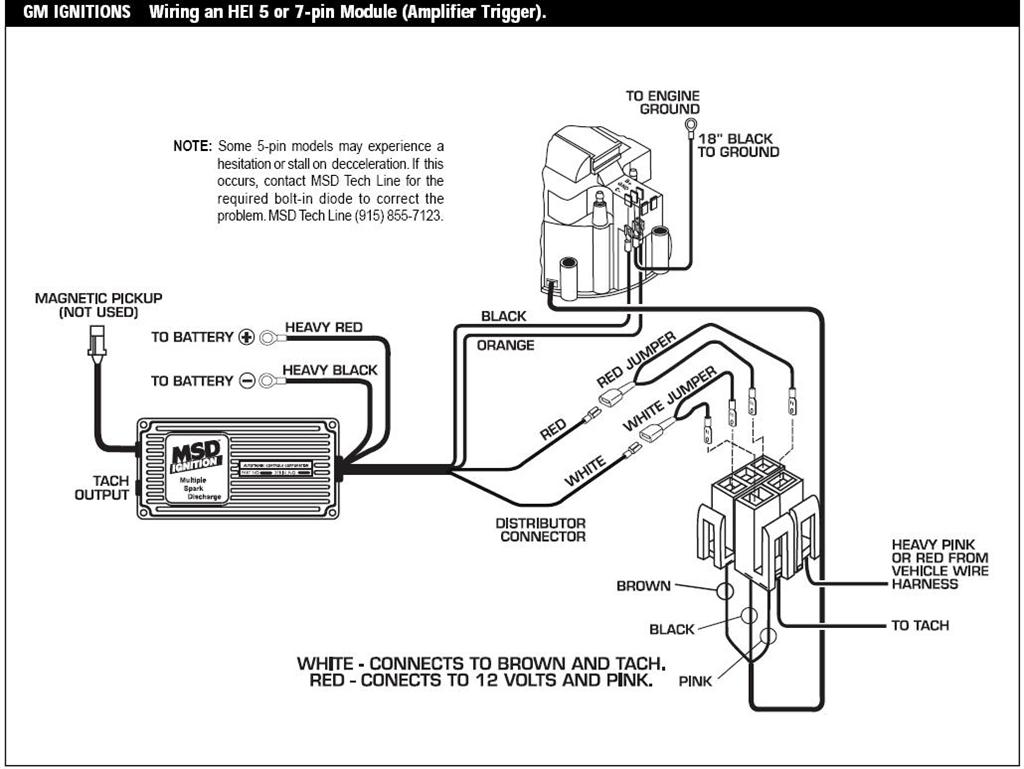 msd 6al hei wiring diagram