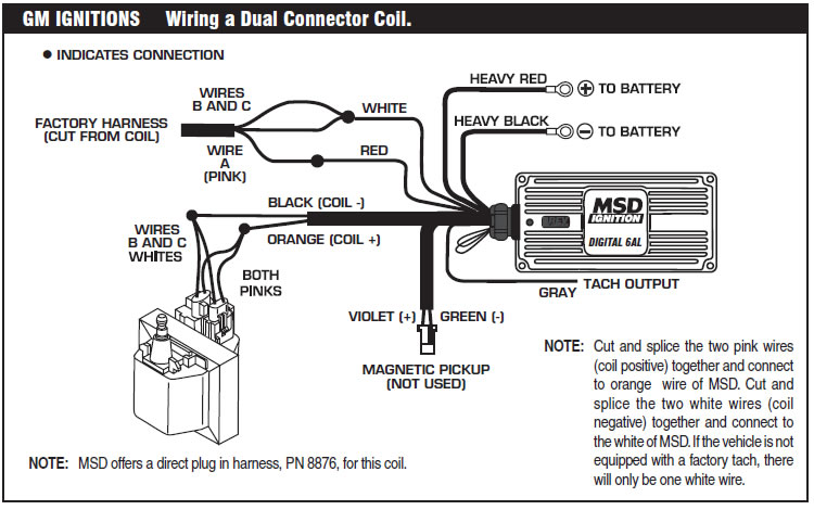 msd 6al wiring diagram mustang 5.0