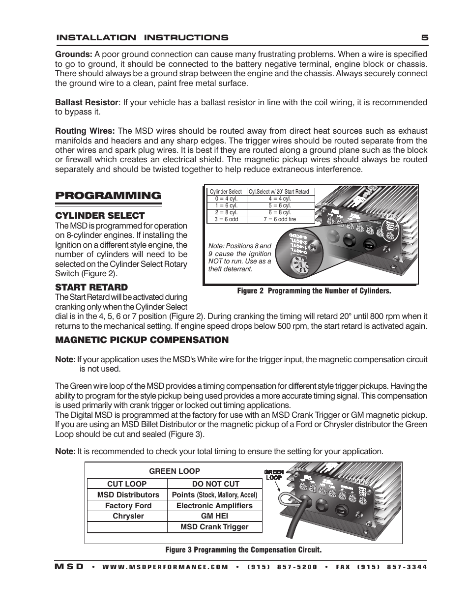 msd 7531 wiring