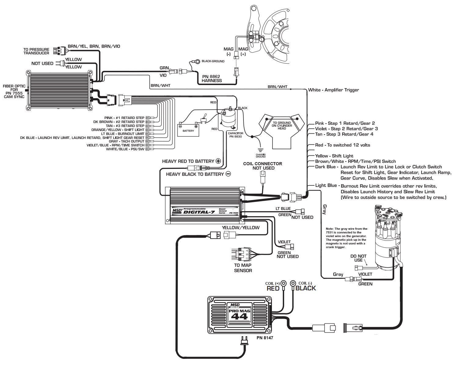 msd 7531 wiring