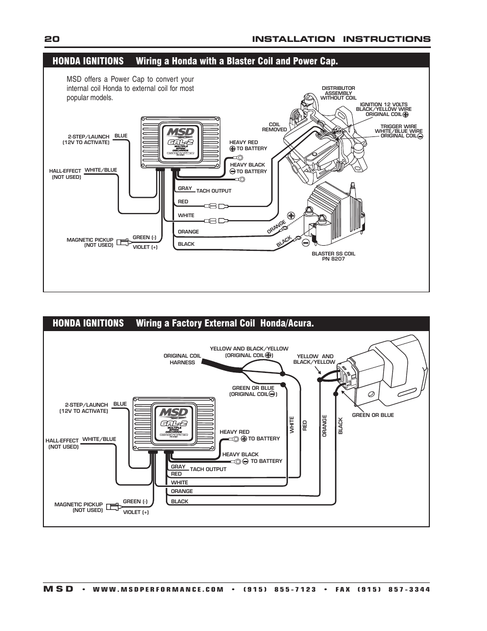 msd 7al3 wiring diagram