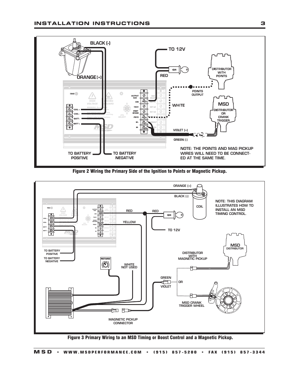 msd 8987 wiring diagram