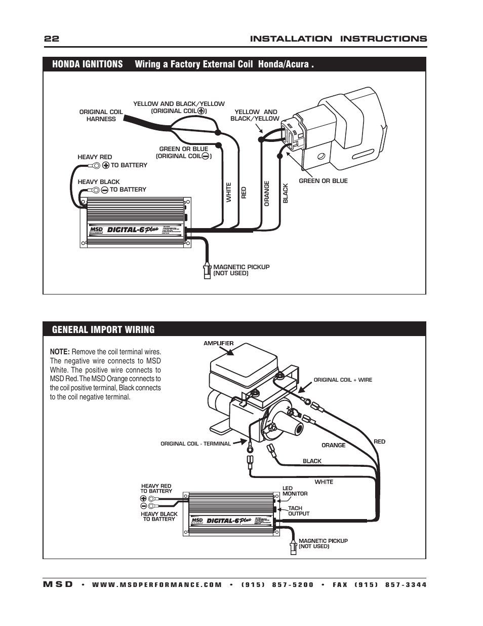 msd digital 6 plus wiring diagram