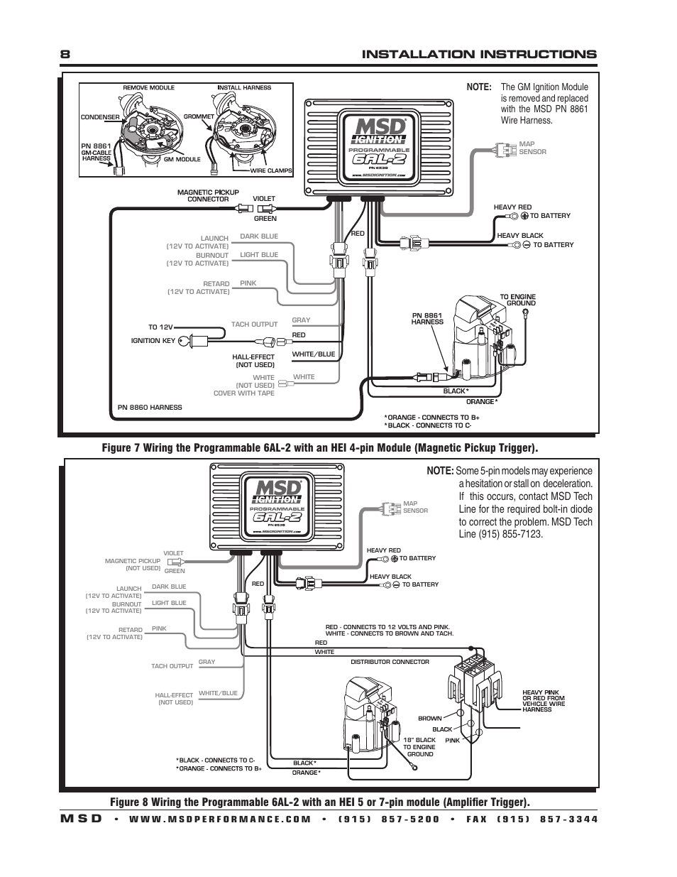 msd digital 6al wiring diagram