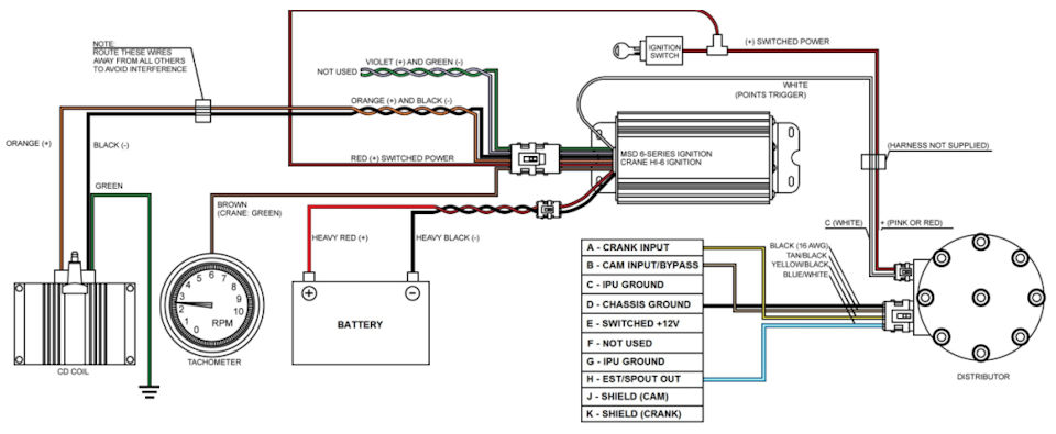 msd pro billet wiring diagram