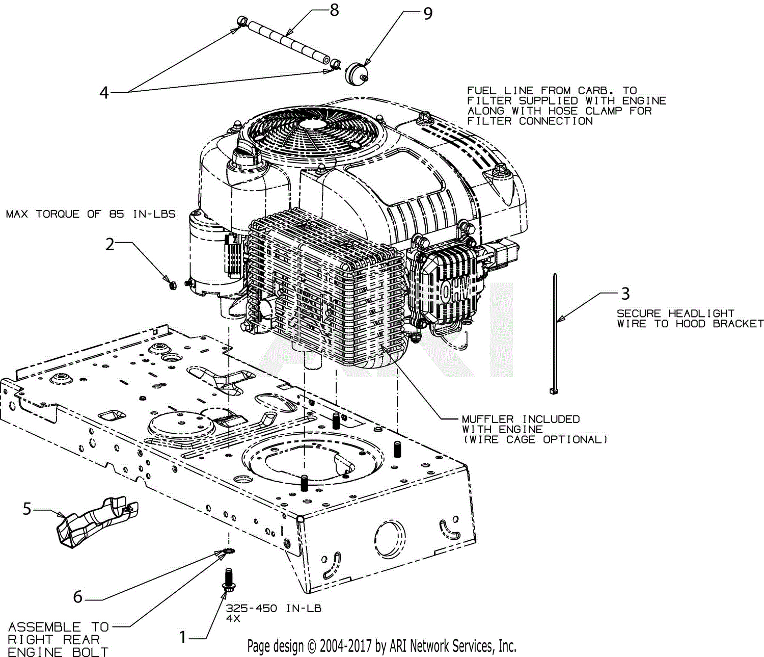 mtd 13aj608h131 wiring diagram