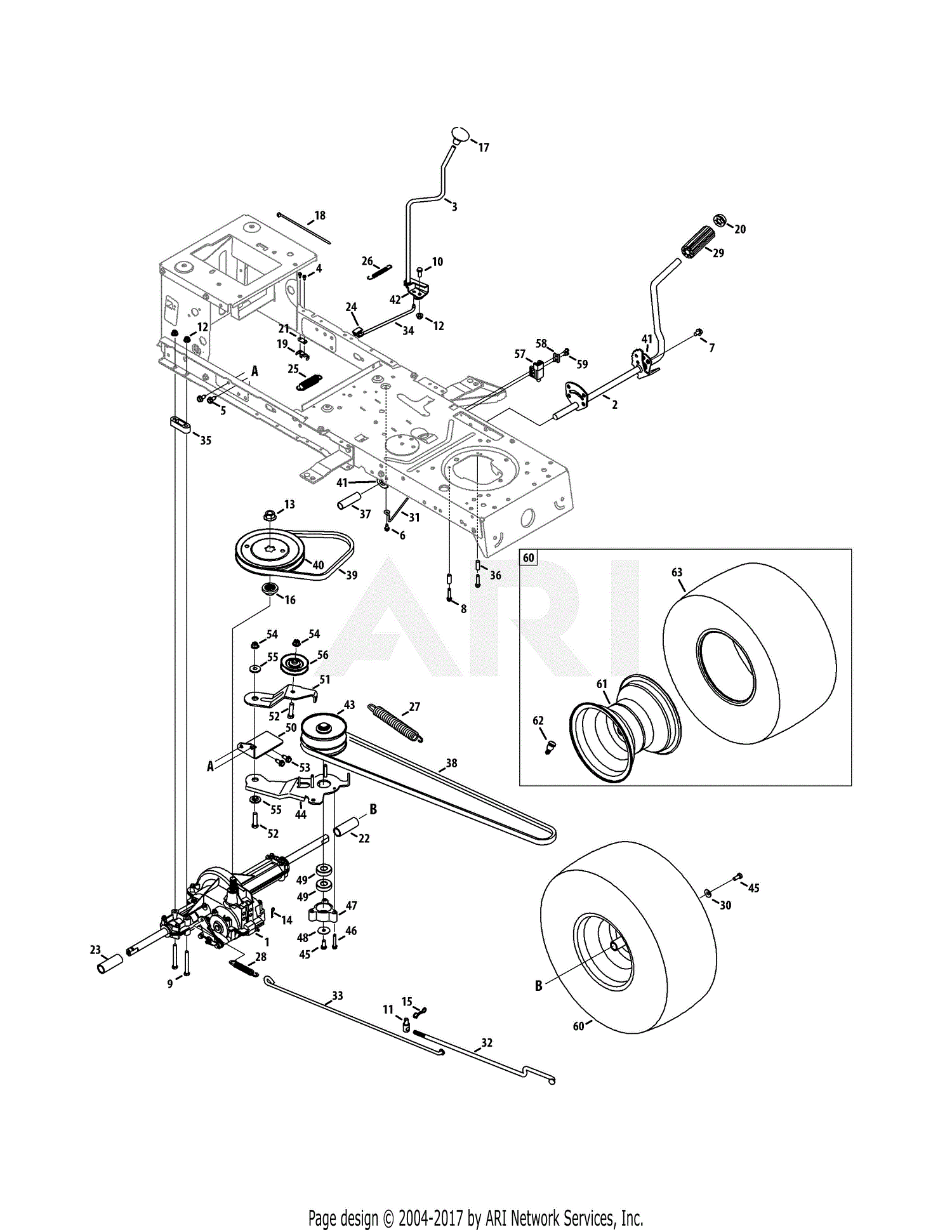 mtd model 13am672g088 wiring diagram