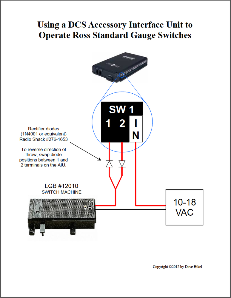 mth dcs wiring