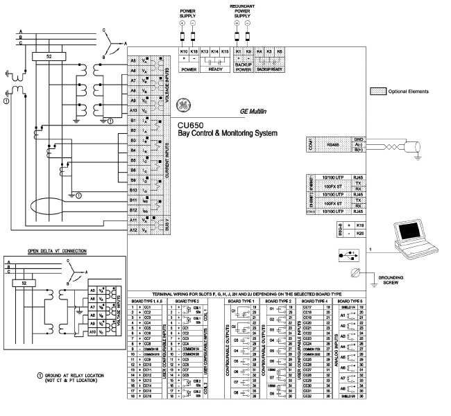 multilin 469 wiring diagram