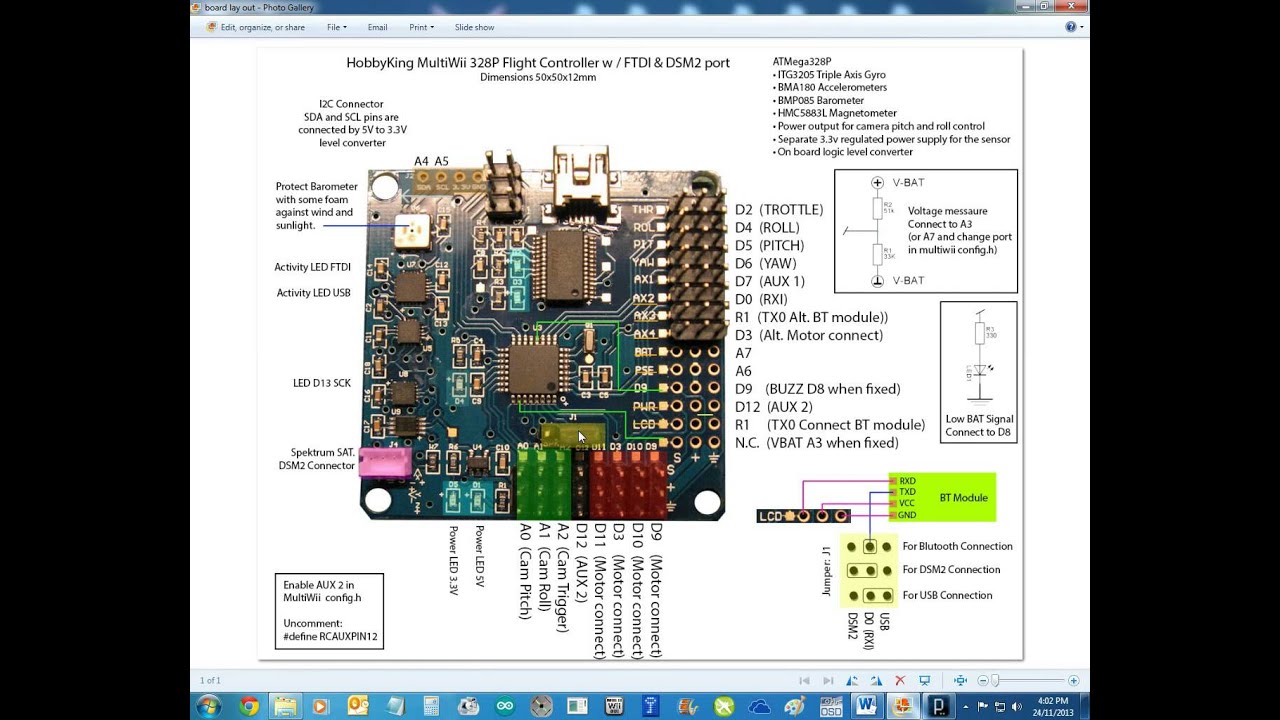 multiwii pro wiring diagram