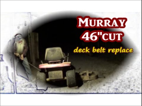 murray 465306x8 drive belt diagram