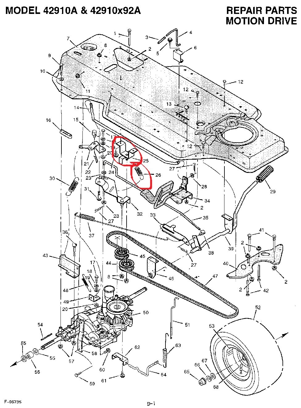 Murray Lawn Mower Manual Belt Diagram