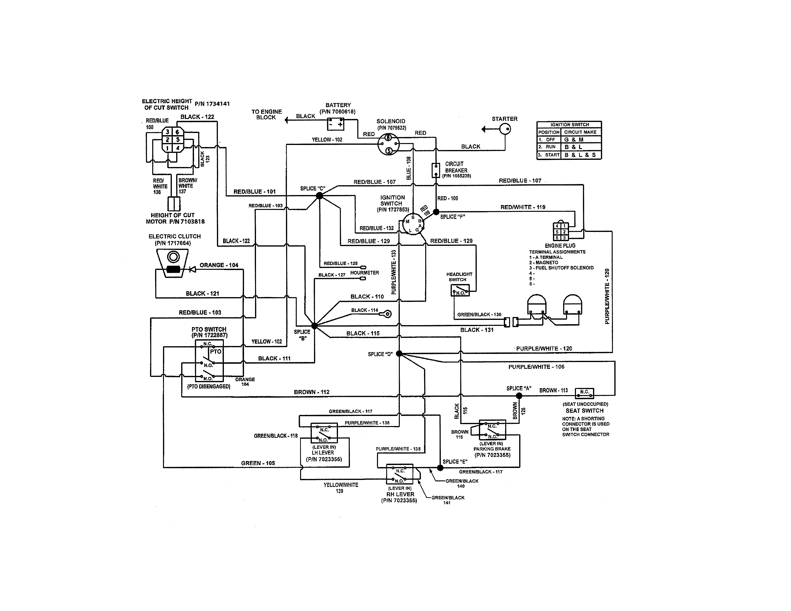 murray model 38600c wiring diagram