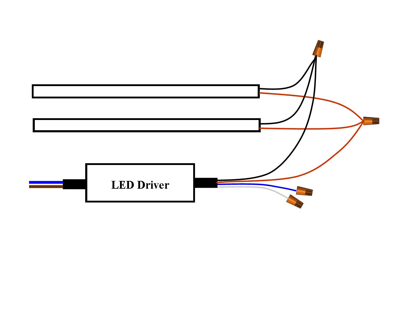 mutiple led troffer light dimmer wiring diagram