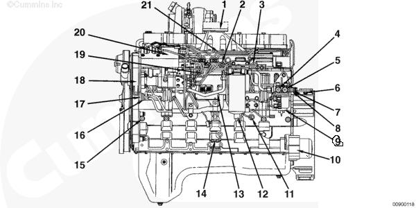 n14 cummins fuel system diagram