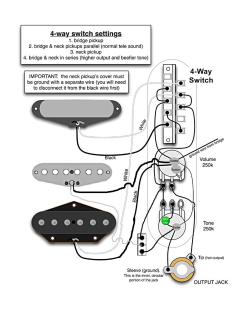 nashville telecaster wiring diagram