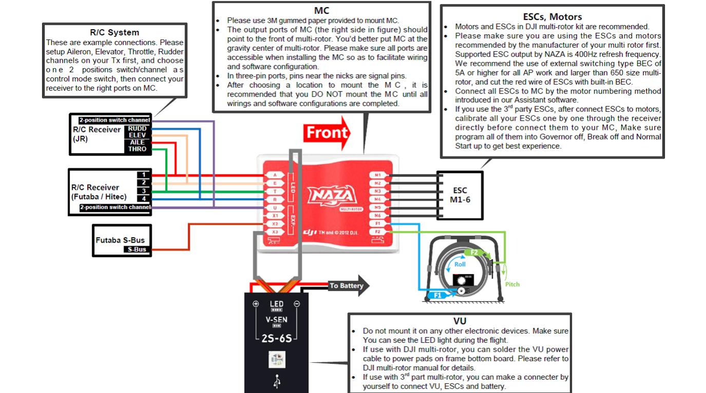 Naza Lite Wiring Diagram