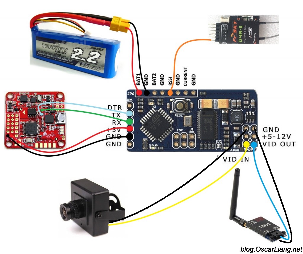 naze32 rev 6 wiring