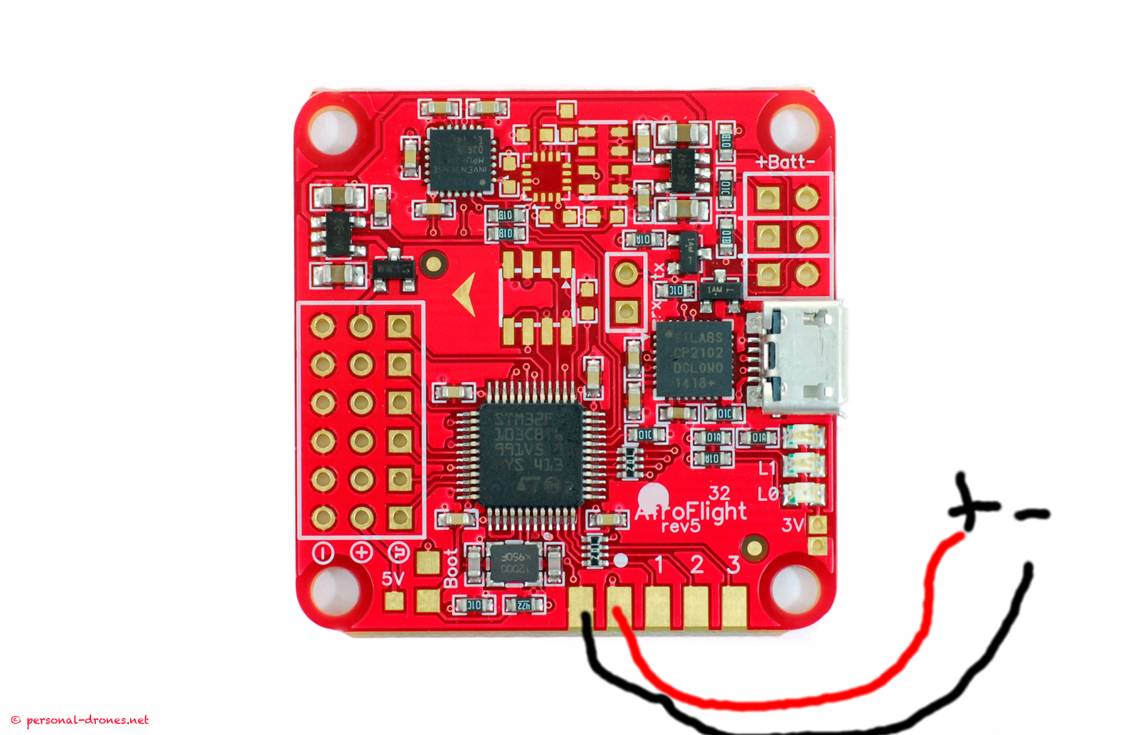 naze32 rev5 wiring