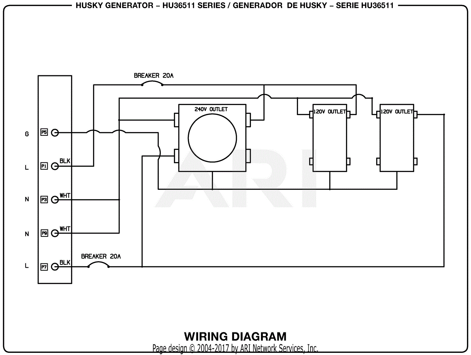 nema 5-50 wiring diagram