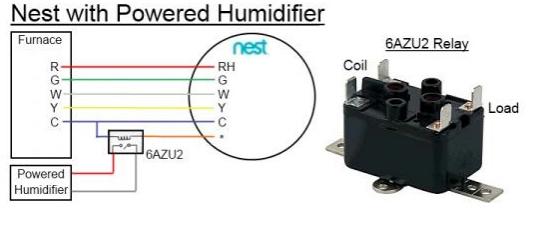 nest humidifier wiring diagram